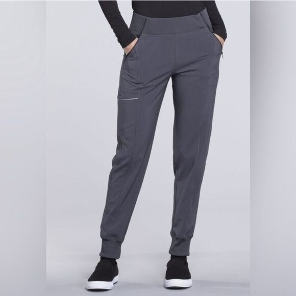 Cherokee Infinity Womens Jogger Scrub Pants 2XL Grey - Picture 1 of 11